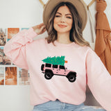 Jeep Christmas Tree Sweatshirt