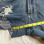 Lee distressed high waisted Cutoffs. Size 26