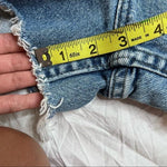 Lee distressed high waisted Cutoffs. Size 30