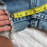 Lee distressed high waisted Cutoffs. Size 30