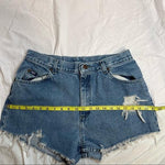 Lee distressed high waisted Cutoffs. Size 30