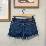 Lee high waisted denim cutoff shorts in size 27