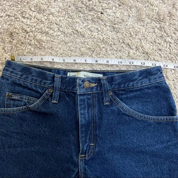 Lee high waisted denim cutoff shorts in size 27