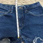 Lee high waisted denim cutoff shorts in size 27