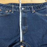Levi’s dark wash cutoff shorts size 30