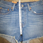 Levi's denim cut off shorts size 25