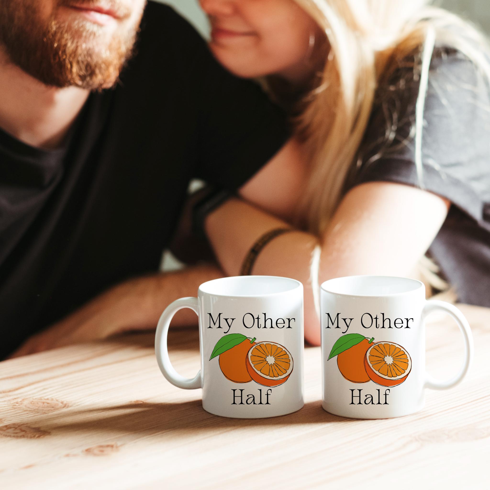 My Other Half Orange Slices Mug