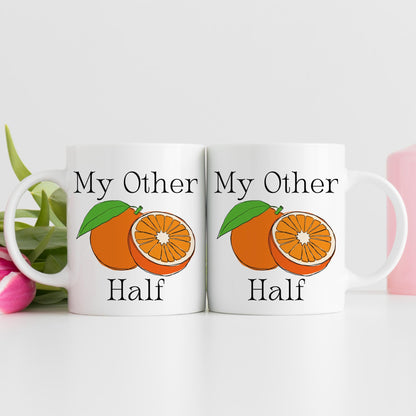 My Other Half Orange Slices Mug