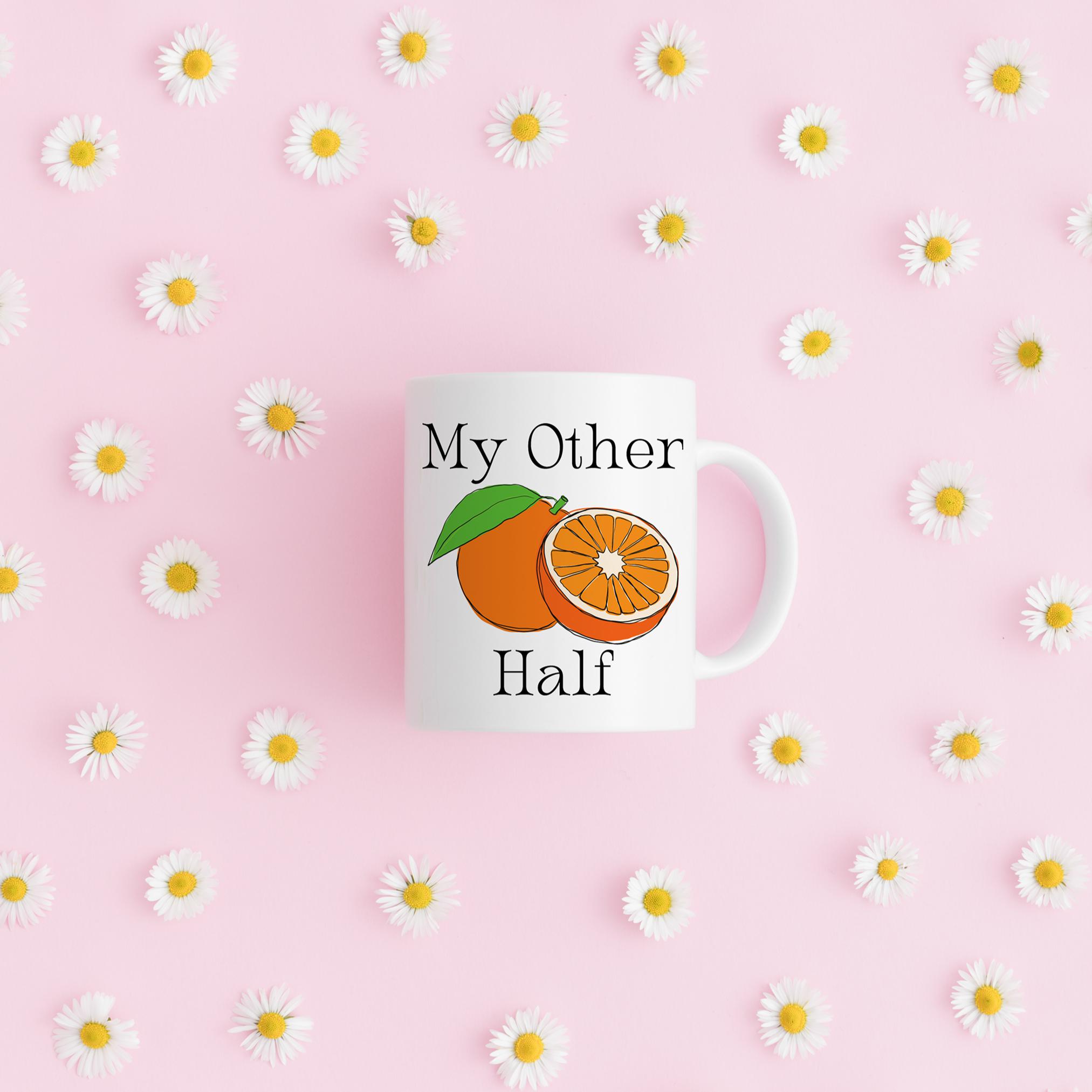 My Other Half Orange Slices Mug