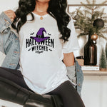 Purple Halloween Witches Night