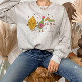 Retro Margarita Ingredients Sweatshirt