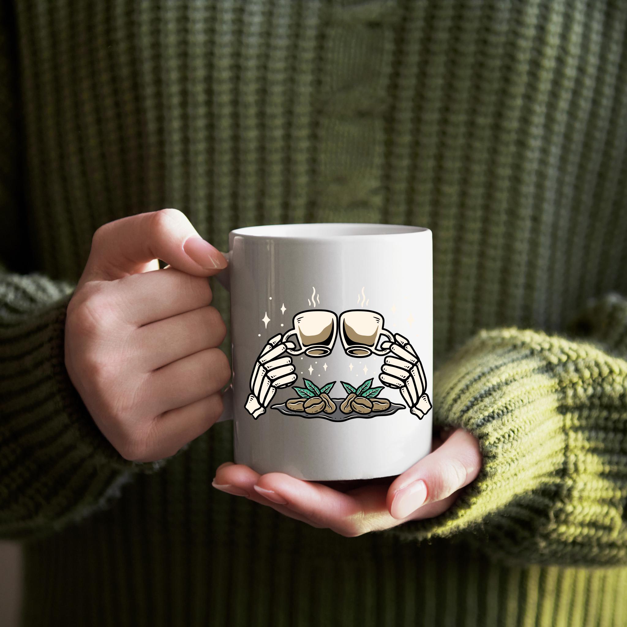 Skeleton Best Friend Coffee