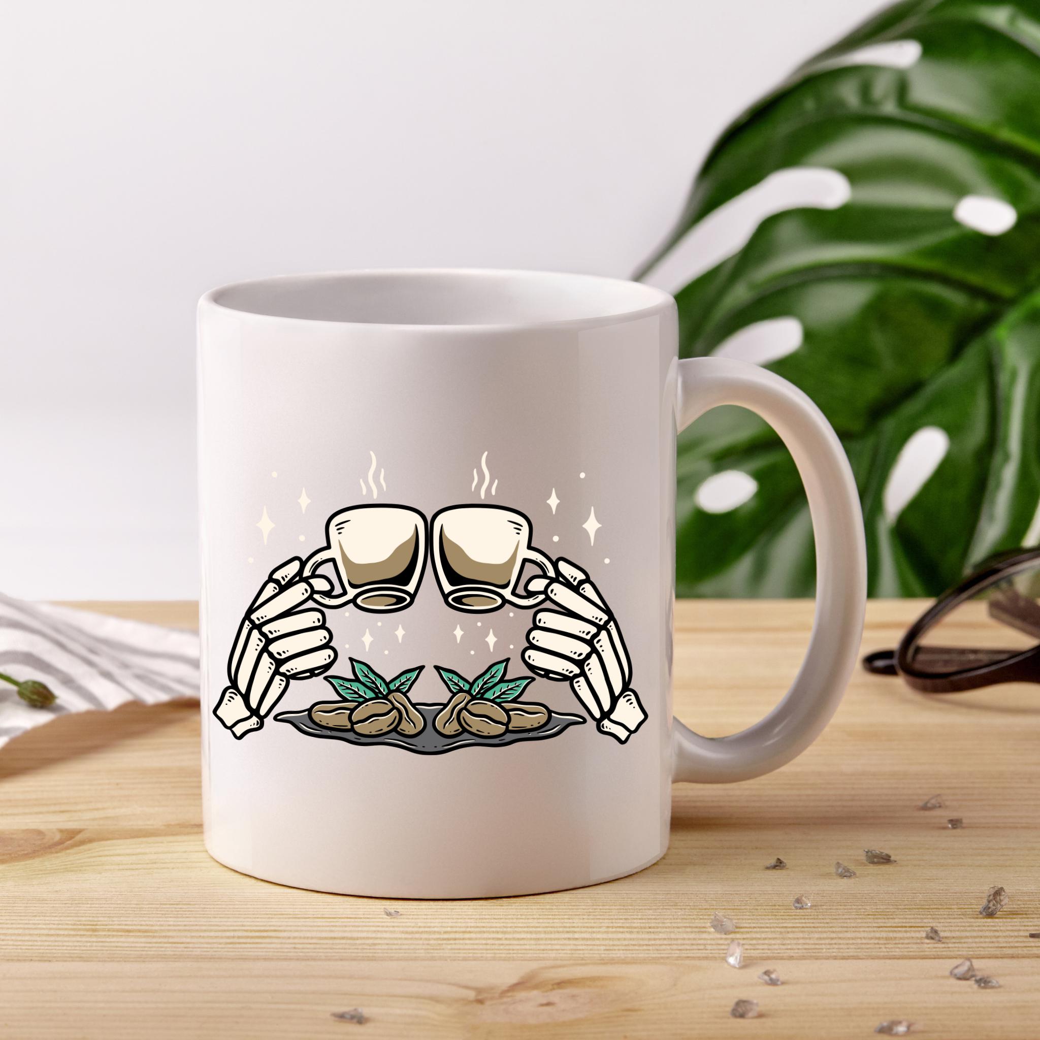 Skeleton Best Friend Coffee