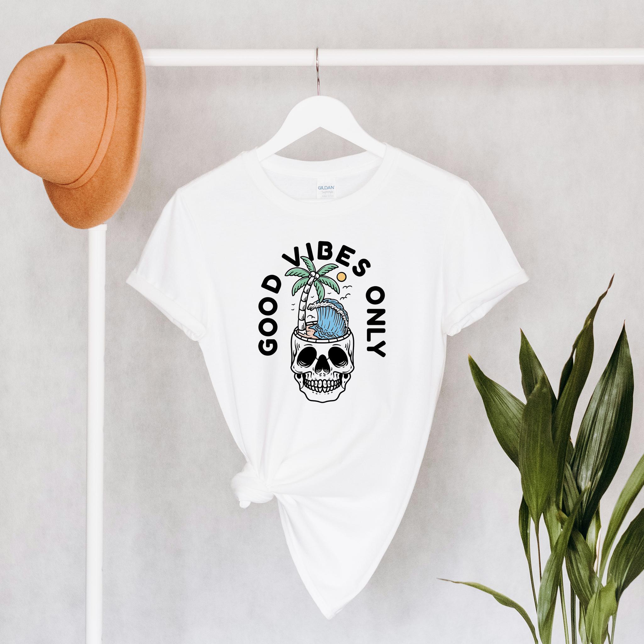 Skull Good Vibes Only