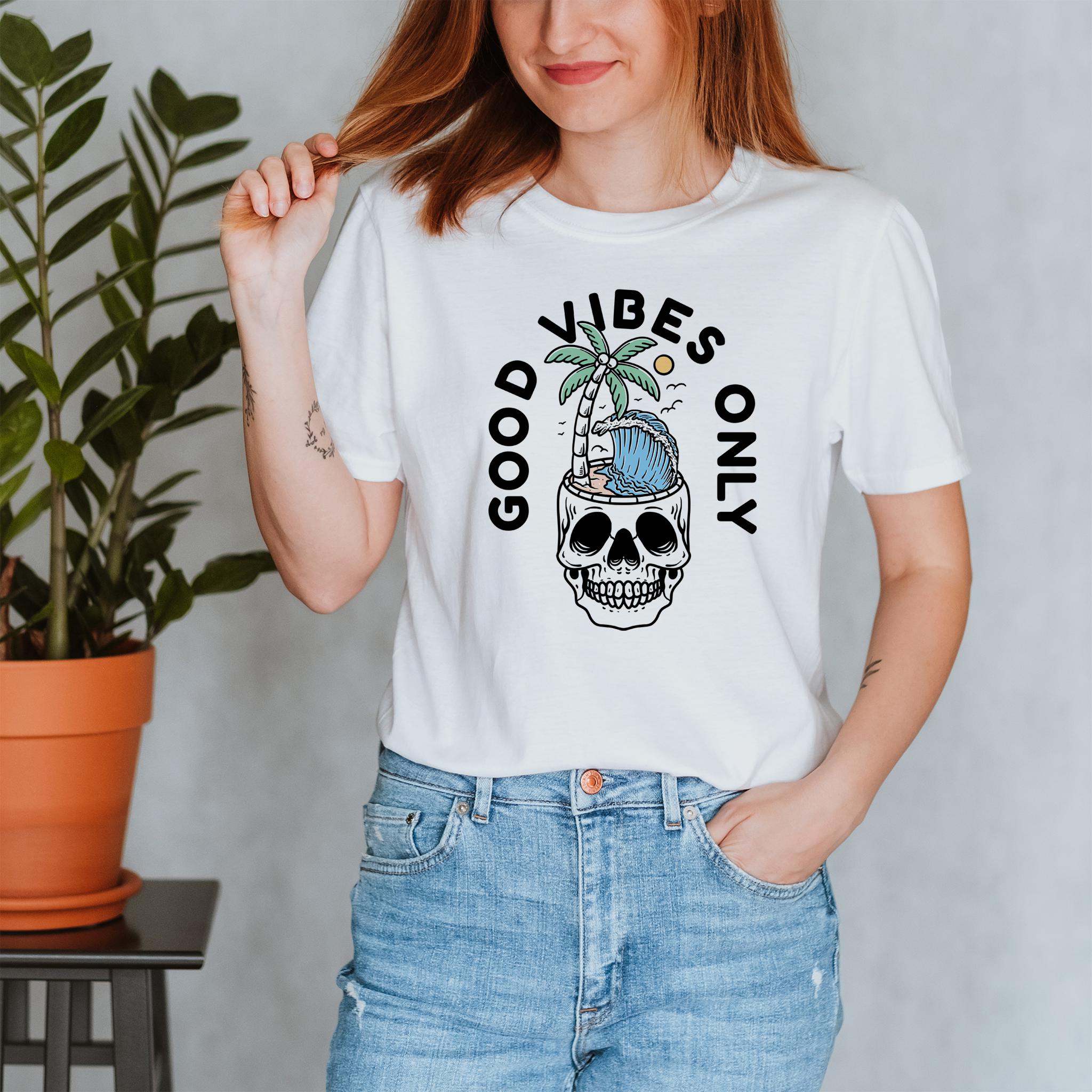 Skull Good Vibes Only