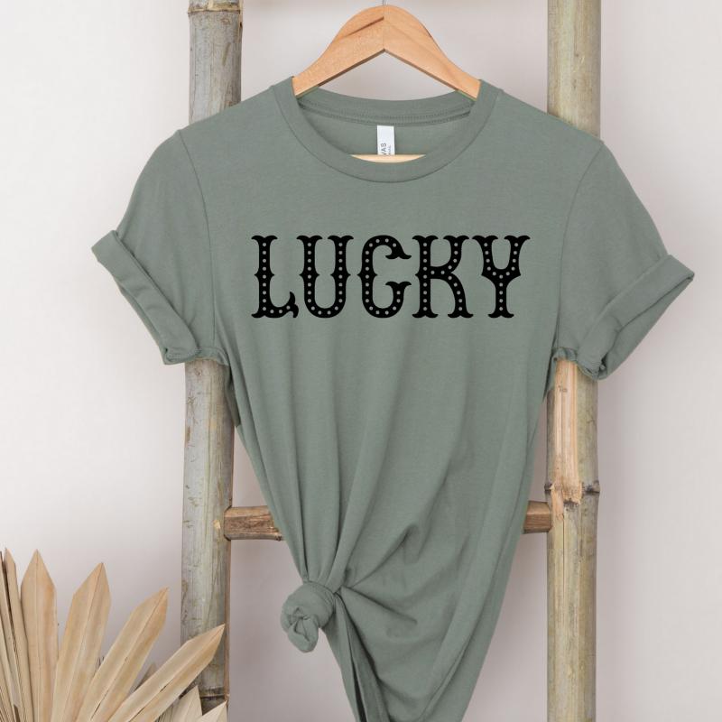 St. Patrick's Day Lucky Shirt short sleeve tee