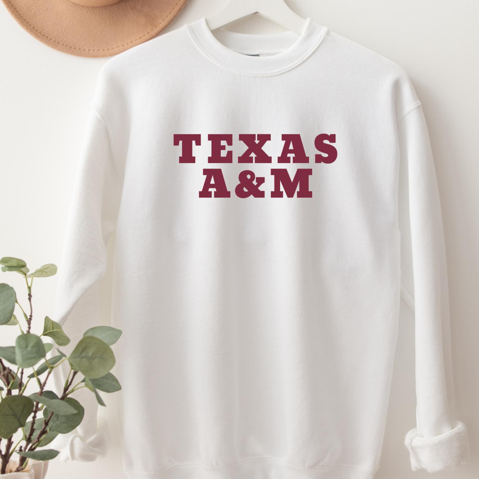 A&m sweatshirt hot sale