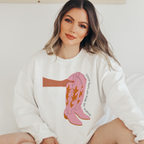 These Boots Are Made for Walking Sweatshirt