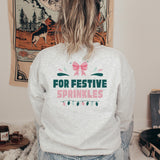 Tis the season for festive sprinkles holiday sweatshirt