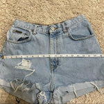 Vintage Calvin Klein distressed High waisted shorts size 25