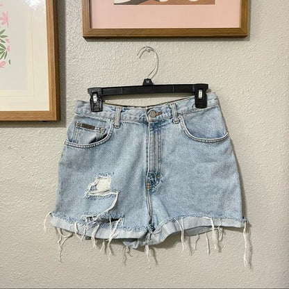 Vintage Calvin Klein distressed High waisted shorts size 25