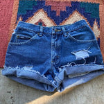 Vintage Lee High Waisted denim cutoffs size 26