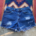 Vintage Lee High Waisted denim cutoffs size 26