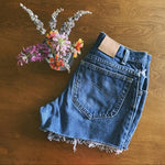 Vintage Lee High Waisted denim cutoffs size 26