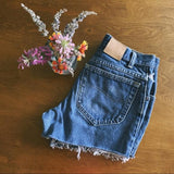 Vintage Lee High Waisted denim cutoffs size 26