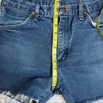 Wrangler High waisted denim Cutoffs. Waist Size 31
