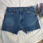 Wrangler High waisted denim Cutoffs. Waist Size 31