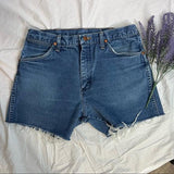 Wrangler High waisted denim Cutoffs. Waist Size 31