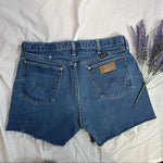 Wrangler High waisted denim Cutoffs. Waist Size 31