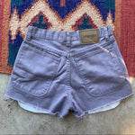Wrangler Lilac lavender high waisted cutoffs 26