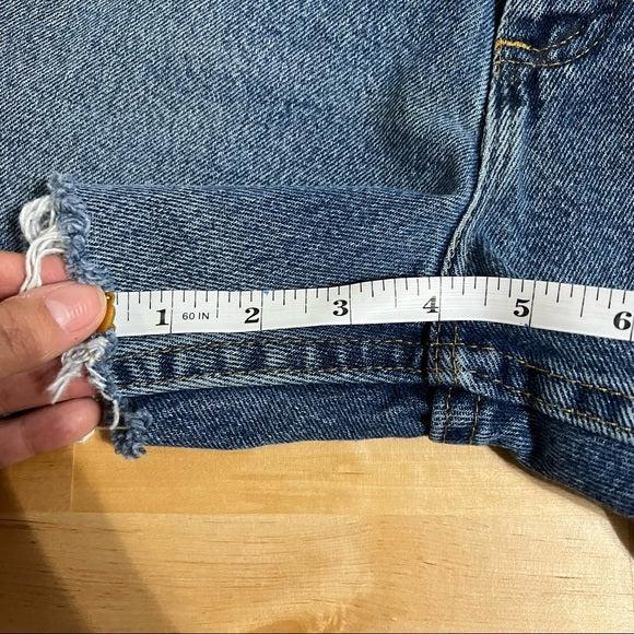 Wrangler denim cutoff shorts size 30