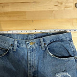 Wrangler distressed high waisted cutoff shorts size 32