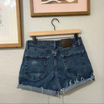 Wrangler high waisted denim cutoff shorts in size 30