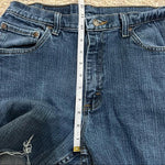 Wrangler high waisted denim cutoff shorts in size 30