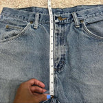 Wrangler high waisted light wash denim cutoffs size 33