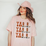 Yall Yall Yall Burnt Orange Longhorns Cowboy Cowgirl Western Boots