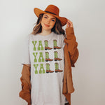 Yall Yall Yall Light Green Cowboy Cowgirl Western Boots