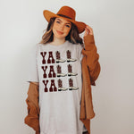 Yall Yall Yall Maroon Aggie Cowboy Cowgirl Western Boots